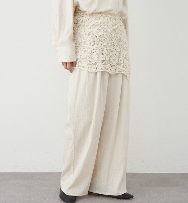  「【26SS予約】3タックイージーパンツ」|チノ|