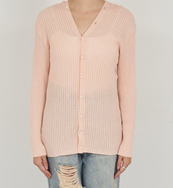  「2WAYリブカーディガン」|カーディガン|