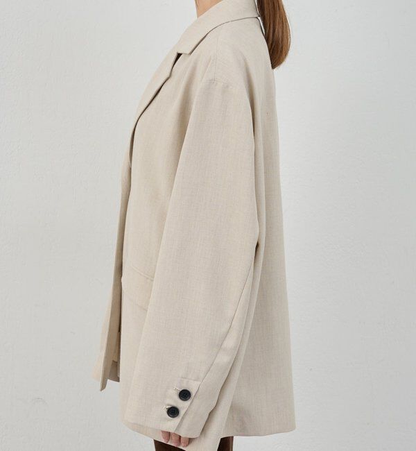  「【26SS予約】リネティオーバージャケット」|テーラードジャケット|