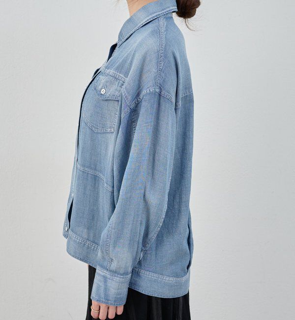  「【26SS予約】シアーデニムシャツ」|シャツ・ブラウス|