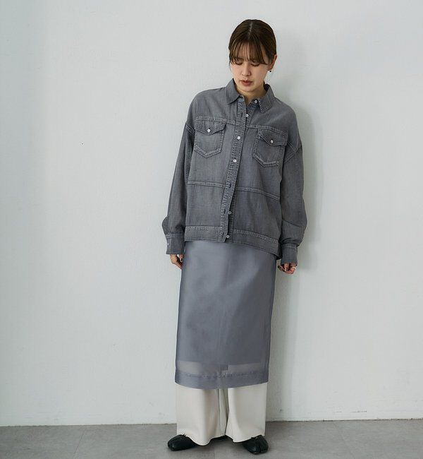  「【26SS予約】シアーデニムシャツ」|シャツ・ブラウス|