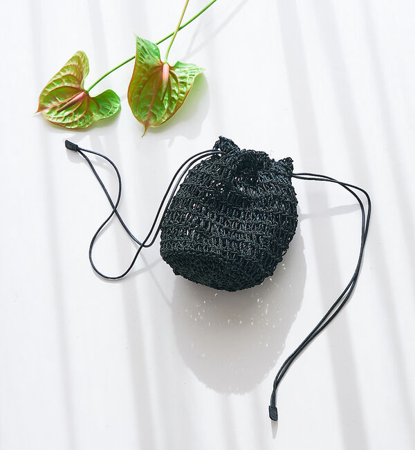 collex「【WEB限定】【BAGMATI】 ABACA巾着バッグ」|ショルダー・メッセンジャー|