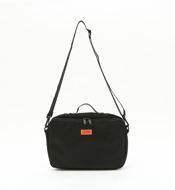 ABAHOUSE「PCショルダーバッグ」|ショルダー・メッセンジャー|ブラック