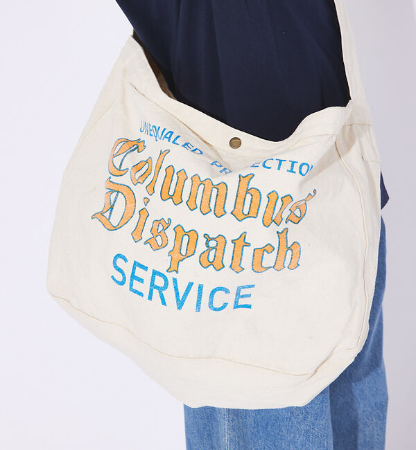 ABAHOUSE「【REPRODUCT】Newspaper Bag/ニュースペーパーバッグ/キャン」|ショルダー・メッセンジャー|