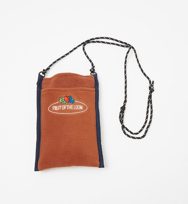 ABAHOUSE「【FRUIT OF THE LOOM/フルーツオブザルーム】FREECE SHO」|ショルダー・メッセンジャー|ブラウン