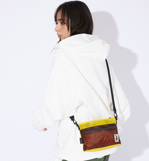 ABAHOUSE「【COBMASTER/コブマスター 】バイカラーCUPID SHOULDER B」|ショルダー・メッセンジャー|イエロー