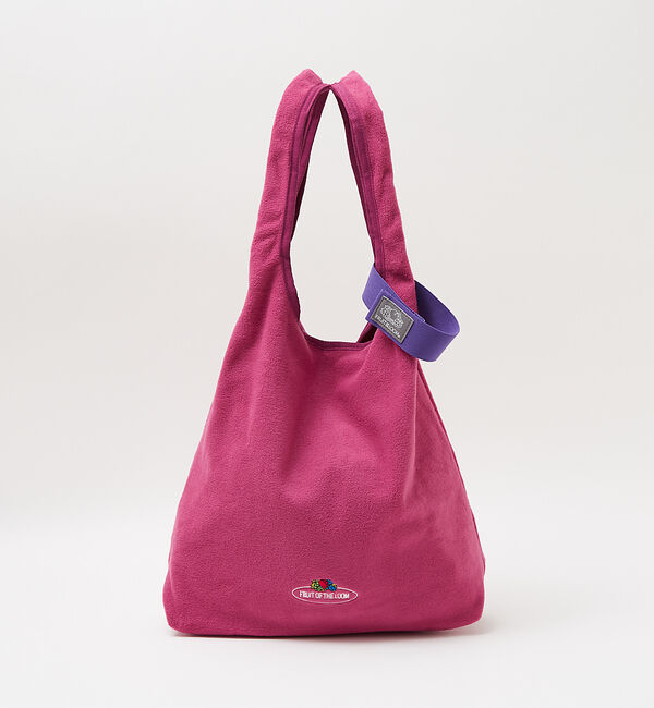 ABAHOUSE「【FRUIT OF THE LOOM/フルーツオブザルーム】FREECE TOT」|ショルダー・メッセンジャー|ピンク