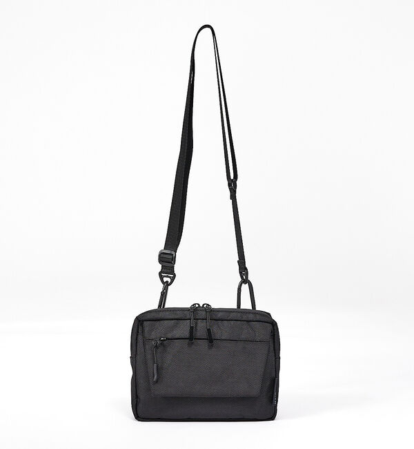ABAHOUSE「【NoiR / ノアール】撥水加工 2WAY ショルダーバッグ ポーチ Swit」|ショルダー・メッセンジャー|ブラック系その他2