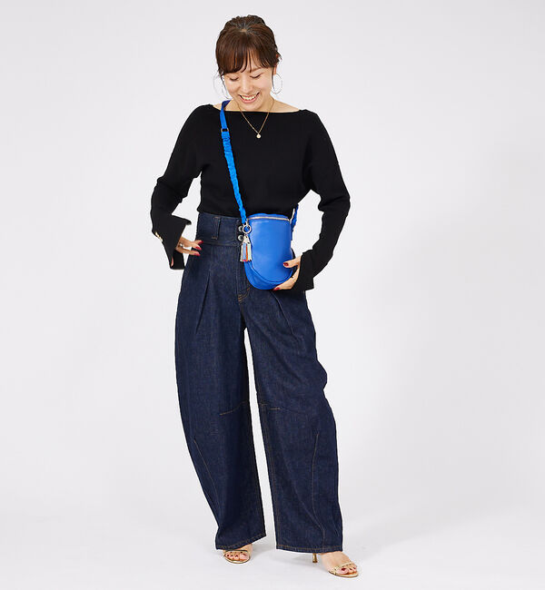 ABAHOUSE「【cheek】C23005 egg pouch shoulder/ショルダーポー」|ショルダー・メッセンジャー|