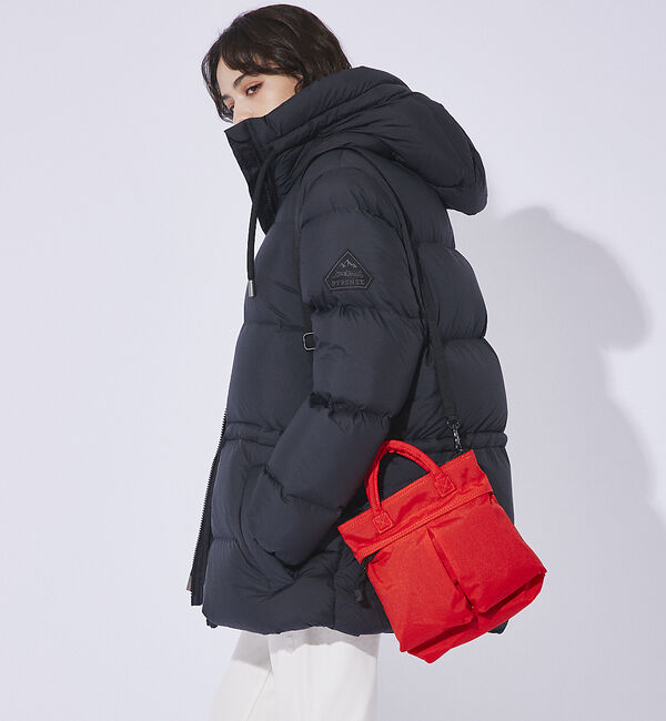 ABAHOUSE「【SML /エスエムエル 】2WAY HELMET BAG SS ショルダーバッ」|ショルダー・メッセンジャー|オレンジ