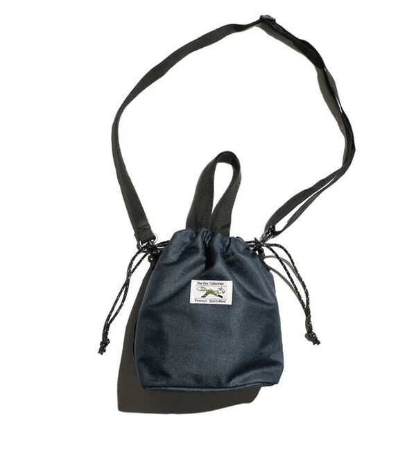 ABAHOUSE「【PENNEY'S / ペニーズ】THE FOX DRAWSTRING 2WAY」|ショルダー・メッセンジャー|ネイビー