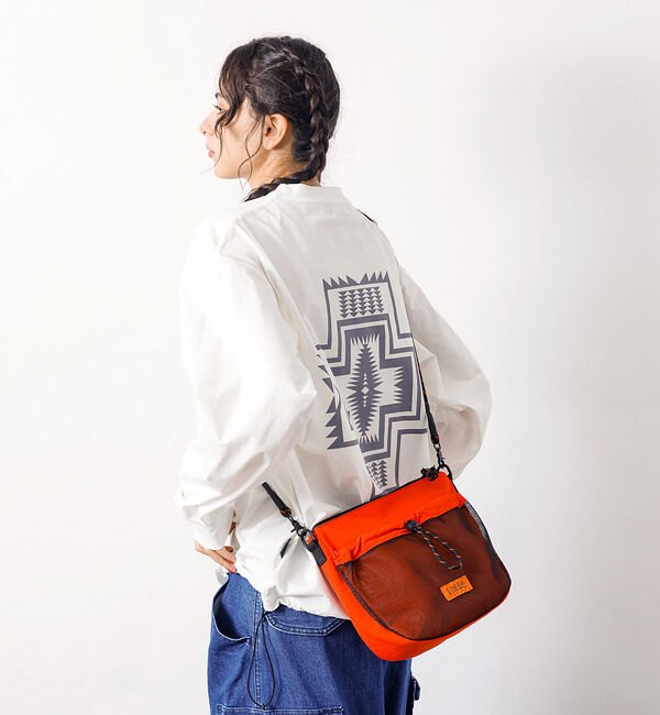 ABAHOUSE「【UNIVERSALOVERALL / ユニバーサルオーバーオール】Front」|ショルダー・メッセンジャー|オレンジ