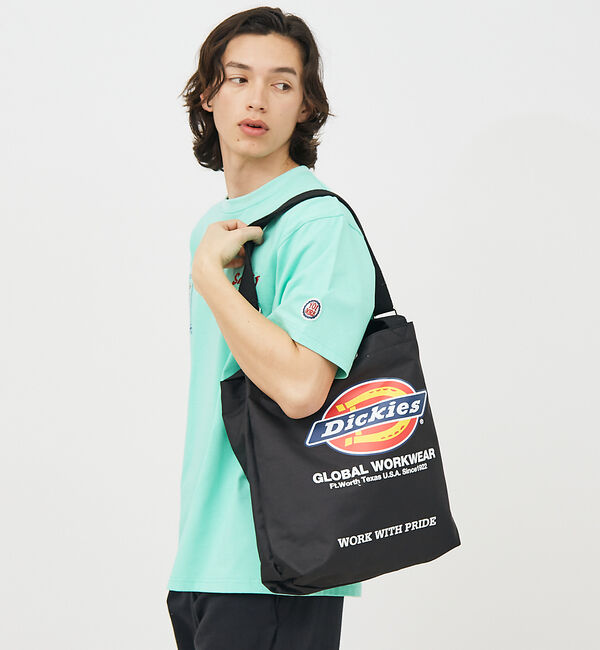 ABAHOUSE「【DICKIES/ディッキーズ】LOGO PRINT 2WAY SHOULDER」|ショルダー・メッセンジャー|