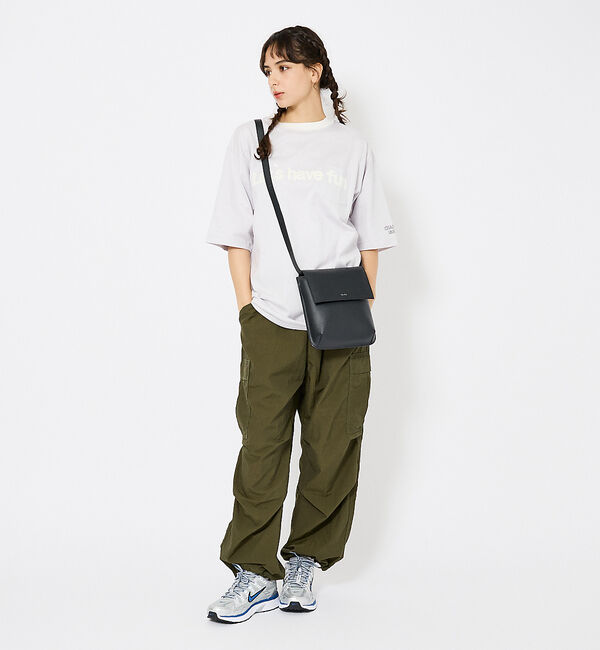 ABAHOUSE「【YArKA/ヤーカ】real leather Flap 2way bag So」|ショルダー・メッセンジャー|