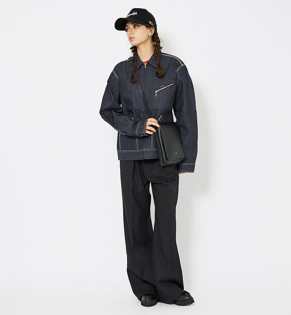 ABAHOUSE「【YArKA/ヤーカ】 real leather box flap should」|ショルダー・メッセンジャー|