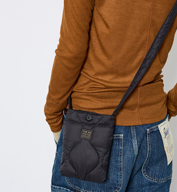 ABAHOUSE「【TAION/タイオン】ミリタリー クロスボディ ダウンバッグS/ショルダーバッ」|ショルダー・メッセンジャー|