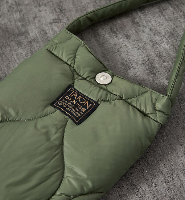 ABAHOUSE「【TAION/タイオン】ミリタリー クロスボディ ダウンバッグS/ショルダーバッ」|ショルダー・メッセンジャー|