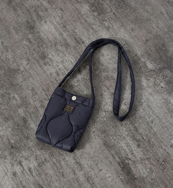 ABAHOUSE「【TAION/タイオン】ミリタリー クロスボディ ダウンバッグS/ショルダーバッ」|ショルダー・メッセンジャー|