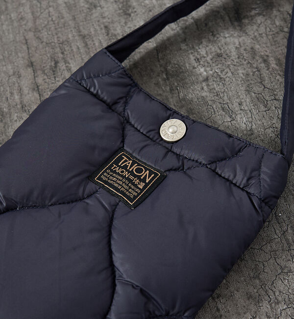 ABAHOUSE「【TAION/タイオン】ミリタリー クロスボディ ダウンバッグS/ショルダーバッ」|ショルダー・メッセンジャー|