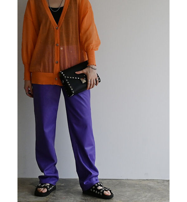 ABAHOUSE「【cheek/チーク】studs shoulder/ショルダーバッグ/クラッチバ」|ショルダー・メッセンジャー|ブラック