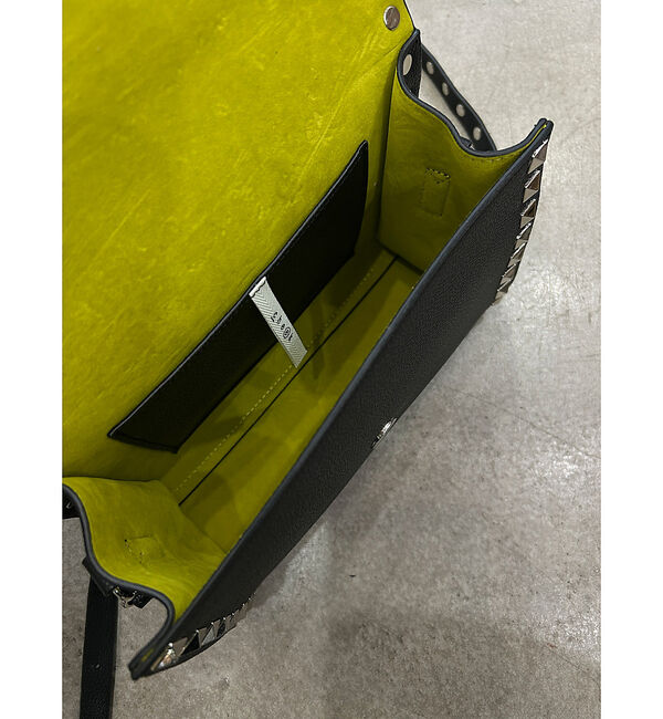 ABAHOUSE「【cheek/チーク】studs shoulder/ショルダーバッグ/クラッチバ」|ショルダー・メッセンジャー|