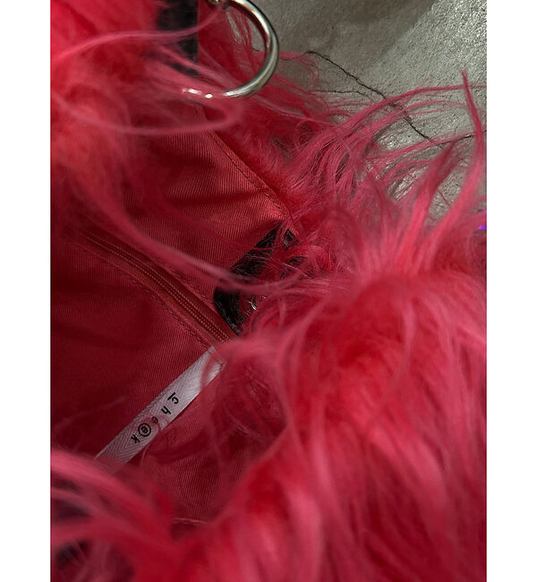 ABAHOUSE「【cheek/チーク】monster one shoulder/ファーバッグ/シ」|ショルダー・メッセンジャー|