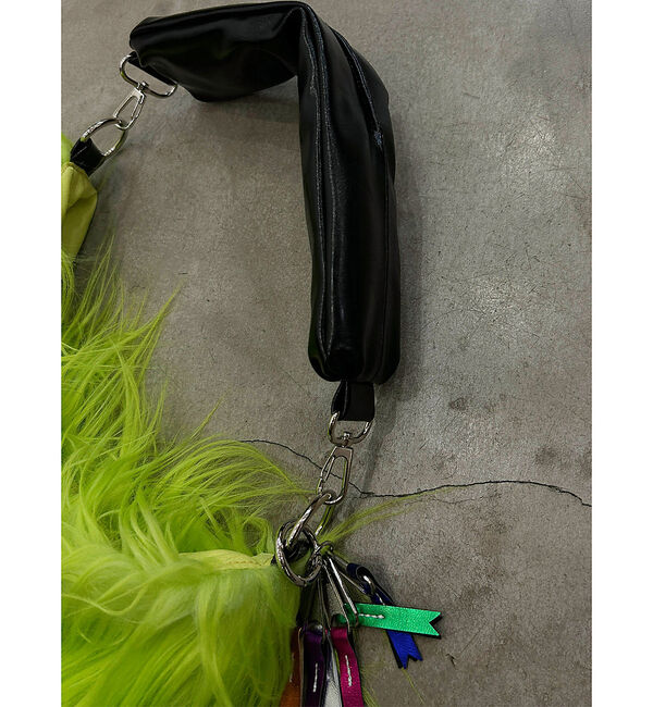 ABAHOUSE「【cheek/チーク】monster one shoulder/ファーバッグ/シ」|ショルダー・メッセンジャー|