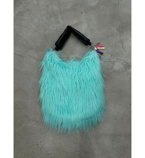 ABAHOUSE「【cheek/チーク】monster one shoulder/ファーバッグ/シ」|ショルダー・メッセンジャー|