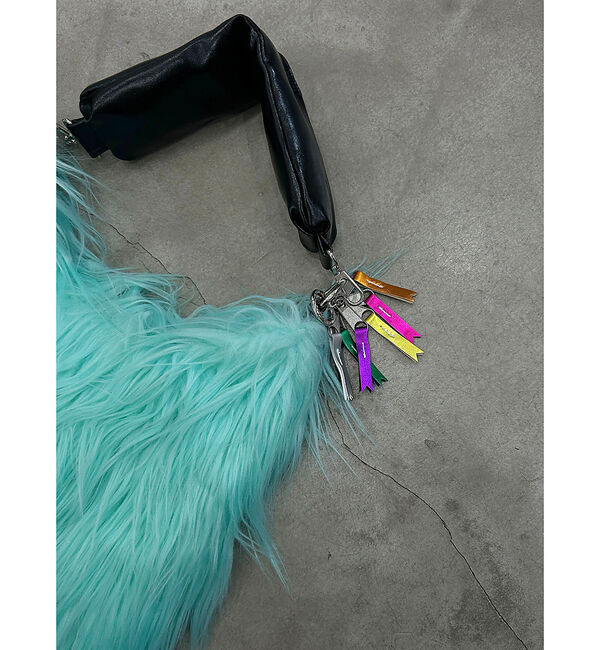 ABAHOUSE「【cheek/チーク】monster one shoulder/ファーバッグ/シ」|ショルダー・メッセンジャー|