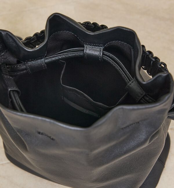 ABAHOUSE「【YArKA/ヤーカ】flat braided handle drawstrin」|ショルダー・メッセンジャー|