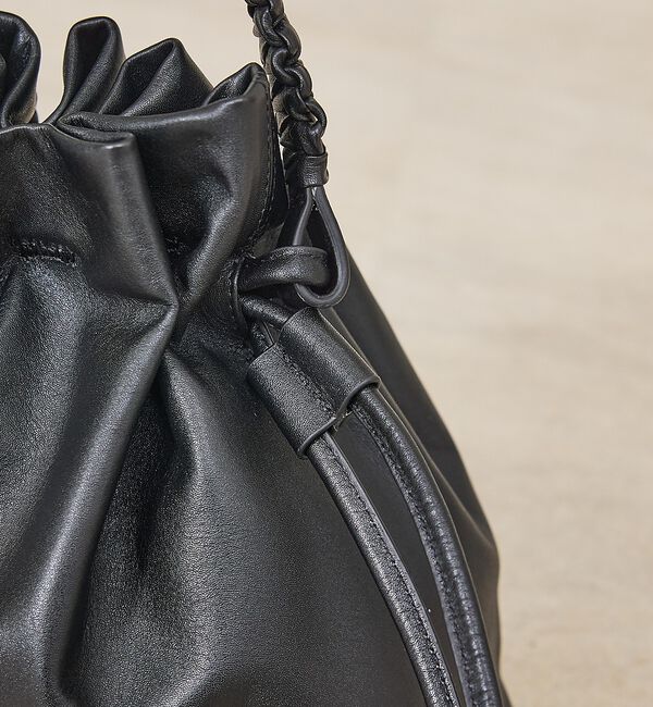 ABAHOUSE「【YArKA/ヤーカ】flat braided handle drawstrin」|ショルダー・メッセンジャー|