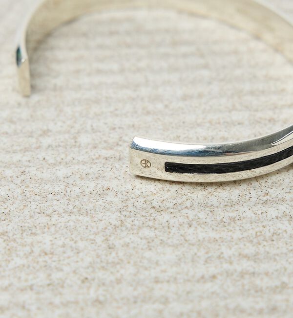 ABAHOUSE「【UNISEX】CENTER LINE NARROW BANGLE / センター」|ブレスレット・バングル|