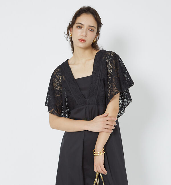 Rouge vif「レースコンビワンピース」|ワンピース|