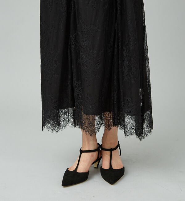 Rouge vif「【一部店舗限定】２WAYレース&times;キャミセットワンピース」|ワンピース|