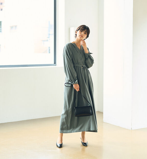 Rouge vif「MANTECOウエストマークワンピース」|ワンピース|