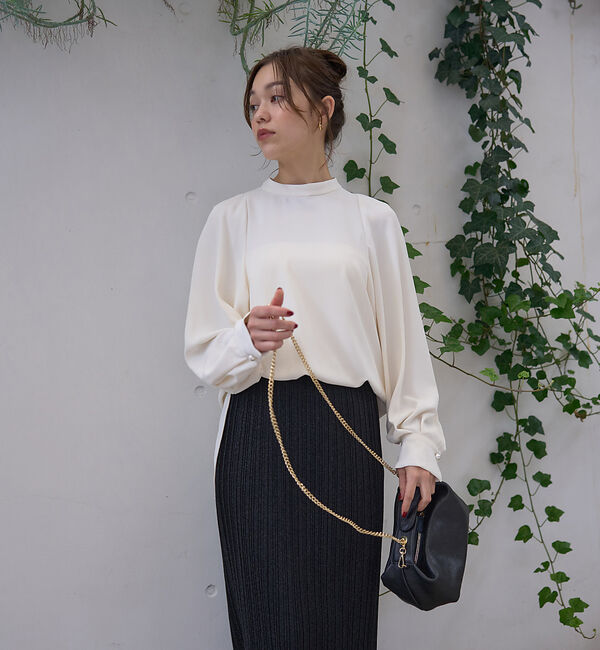 Rouge vif「ボリュームスリーブブラウス」|シャツ・ブラウス|