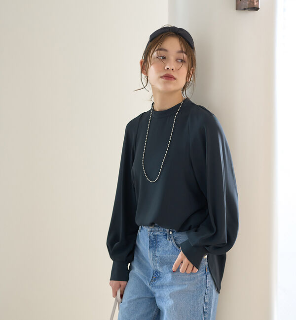 Rouge vif「ボリュームスリーブブラウス」|シャツ・ブラウス|