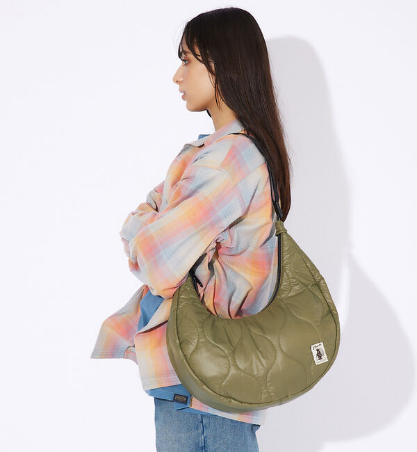 Rouge vif「【COBMASTER】キルティングボディバッグ / ショルダーバッグ / BAN」|ショルダー・メッセンジャー|