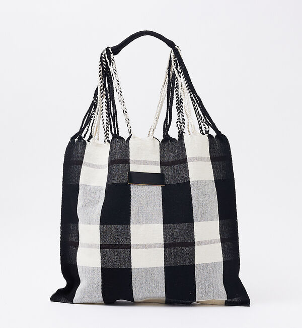 Rouge vif「【MOON BIRD/ムーンバード】手織りハンモックトートバッグ/手織り/A4サ」|ショルダー・メッセンジャー|