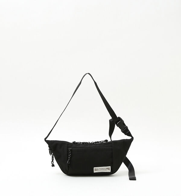 Rouge vif「【WILDERNESS EXPERIENCE/ウィルダネスエクスペリエンス】 E」|ショルダー・メッセンジャー|ブラック