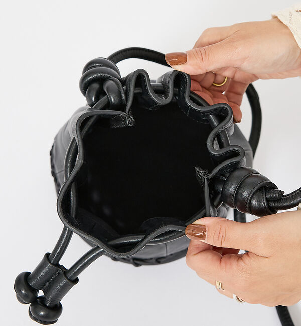 Rouge vif「【YArKA/ヤーカ】メッシュ巾着/Y2501ARB66/バッグ/ギフト【WEB」|ショルダー・メッセンジャー|