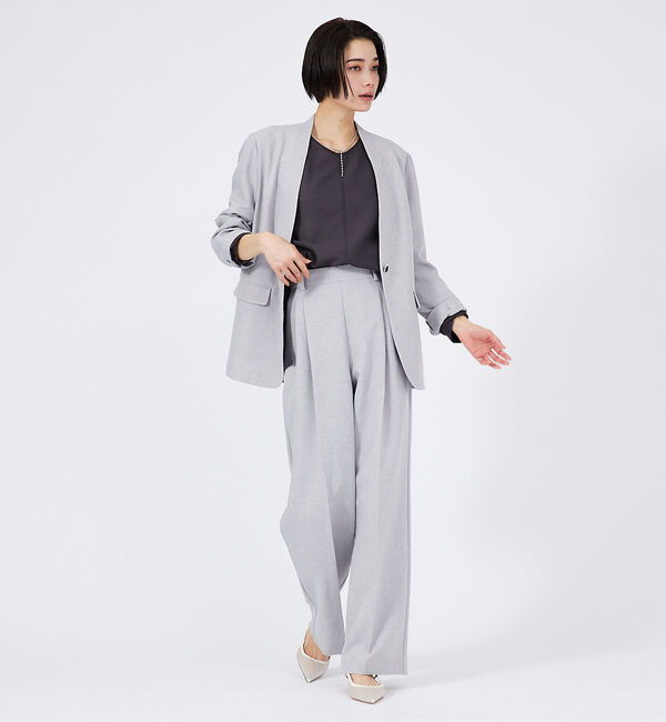 qualite「【セットアップ対応】クリスピーリネンパンツ」|その他|