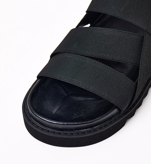 AU BANNISTER「【LAROUTE】エラスティックサンダル」|サンダル|