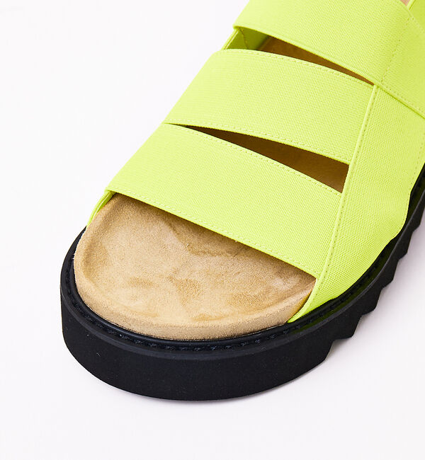 AU BANNISTER「【LAROUTE】エラスティックサンダル」|サンダル|