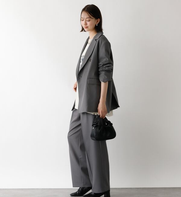 abahouse mavie「【総裏】ダブルジャケット/フリーサイズ/春アウター/長袖/春服」|その他|