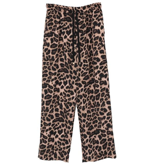 SOFFITTO「レオパード柄ALLゴムリラックスパンツ」|その他|