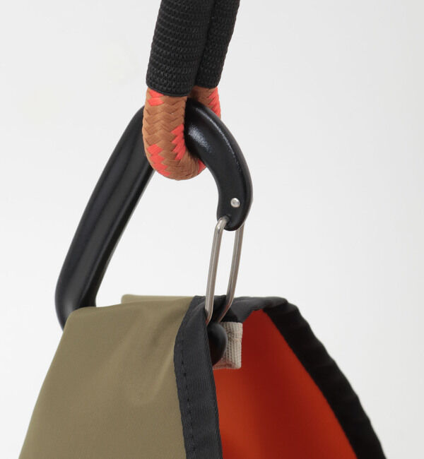 SOFFITTO「【RISLEY&times;OUTDOOR(リズレイ&times;アウトドア)】トライアングルフリルメッシュBAGミニ [R2601-TMM47]」|ハンドバッグ|