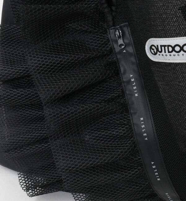 SOFFITTO「【RISLEY&times;OUTDOOR(リズレイ&times;アウトドア)】トライアングルフリルバッグ［R2601-TMM46］」|ショルダー・メッセンジャー|