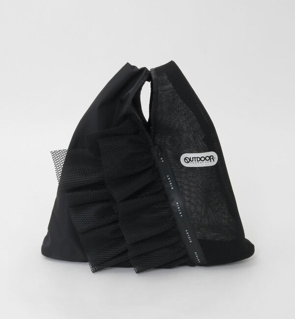 SOFFITTO「【RISLEY&times;OUTDOOR(リズレイ&times;アウトドア)】トライアングルフリルバッグ［R2601-TMM46］」|ショルダー・メッセンジャー|