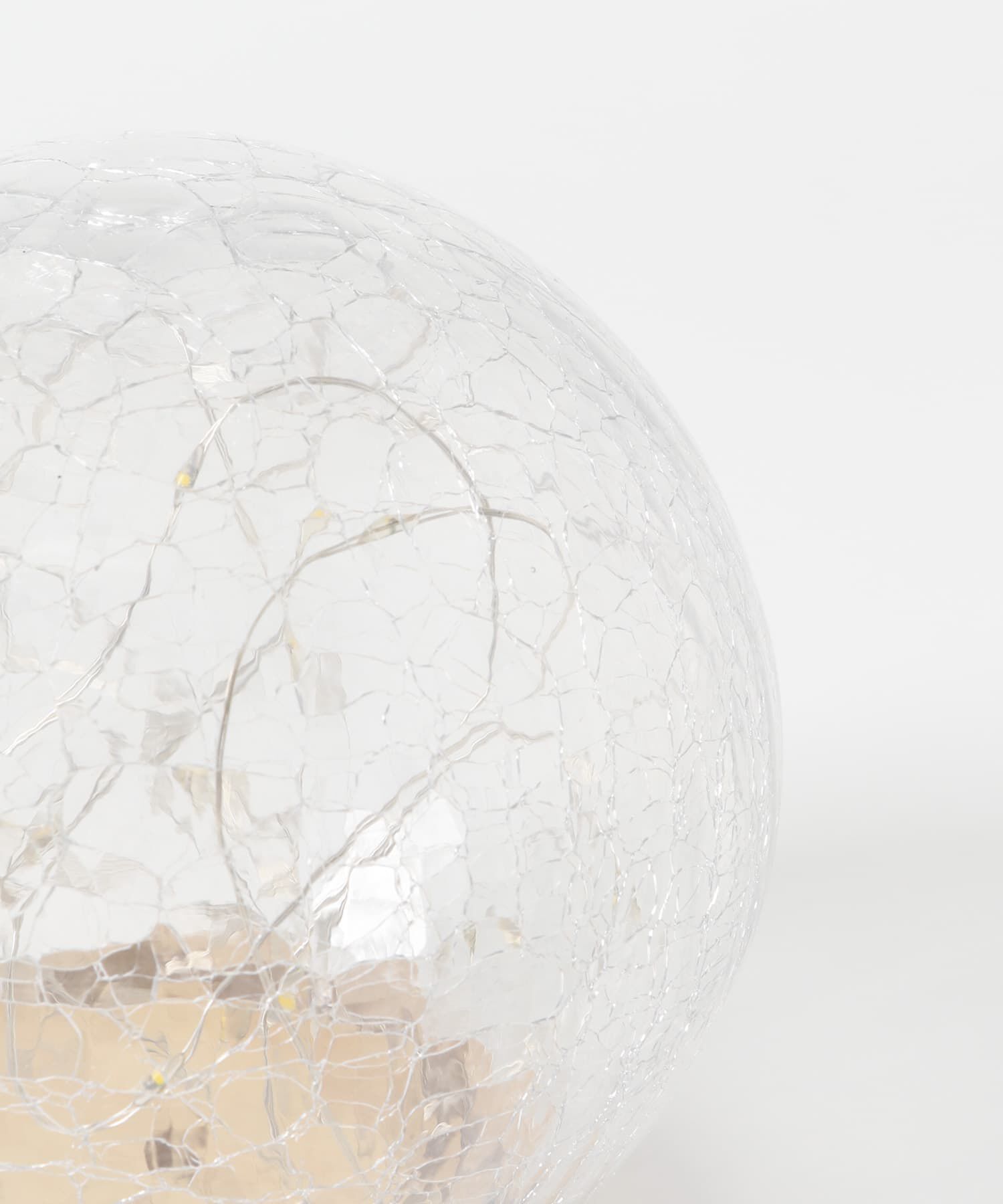 URBAN RESEARCH DOORS「shesay　クラックガラスのLEDライト ドーム L」|その他|